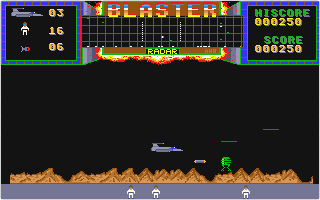 Blaster atari screenshot